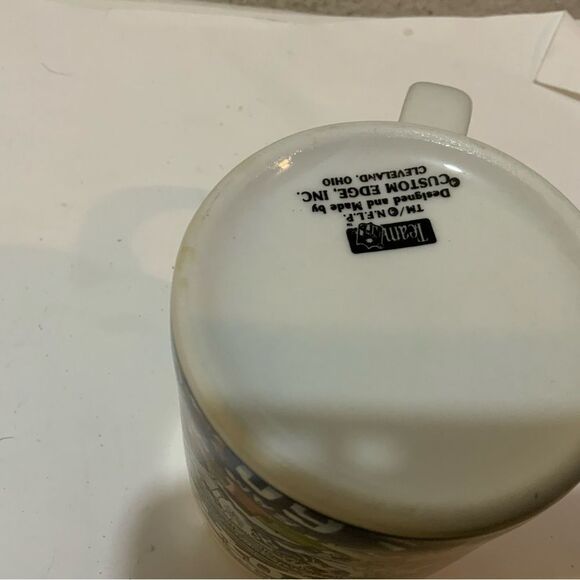 Dallas Cowboys NFL Custom Edge Cartoon Coffee Mug Rare Vintage 1994 VTG Stadium - Picture 9 of 10
